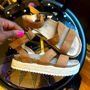 Girls Platform Espadrilles